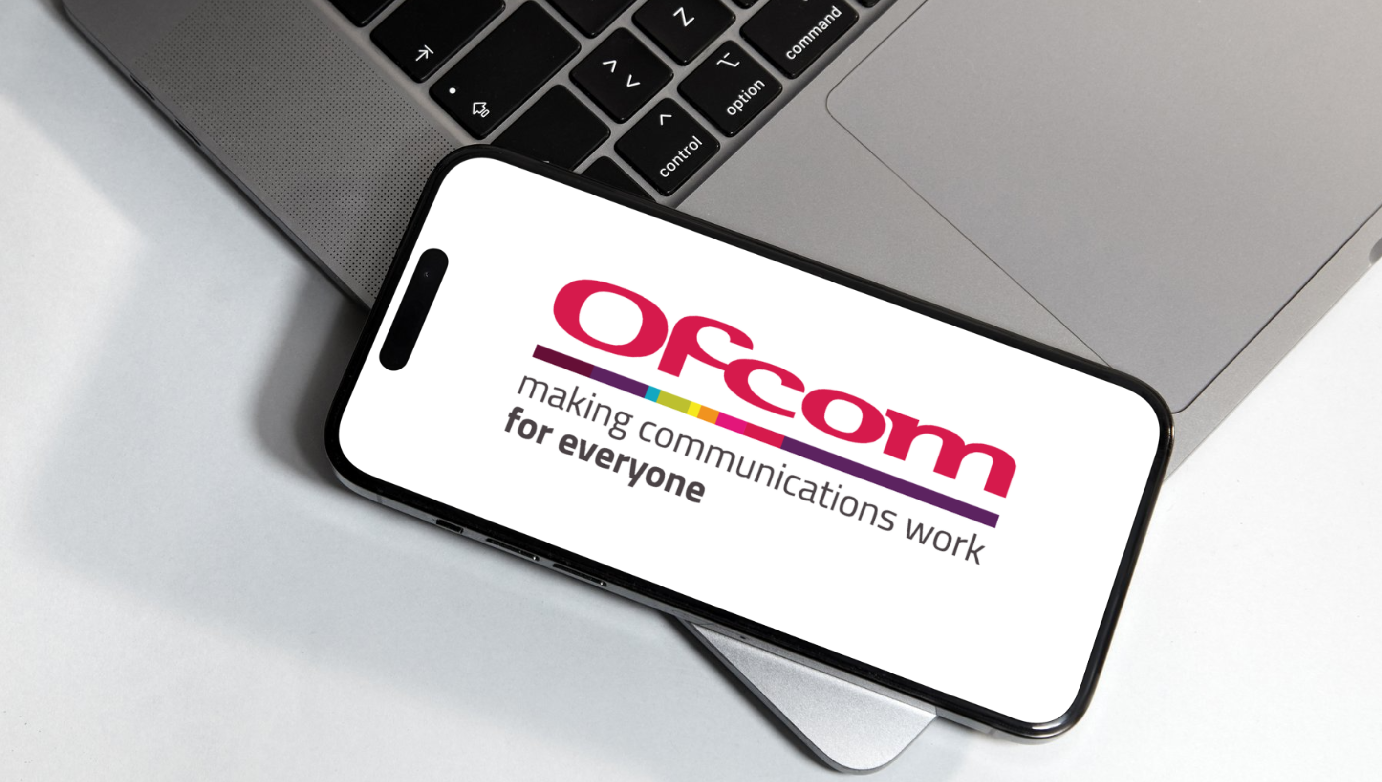 ofcom logo on phone