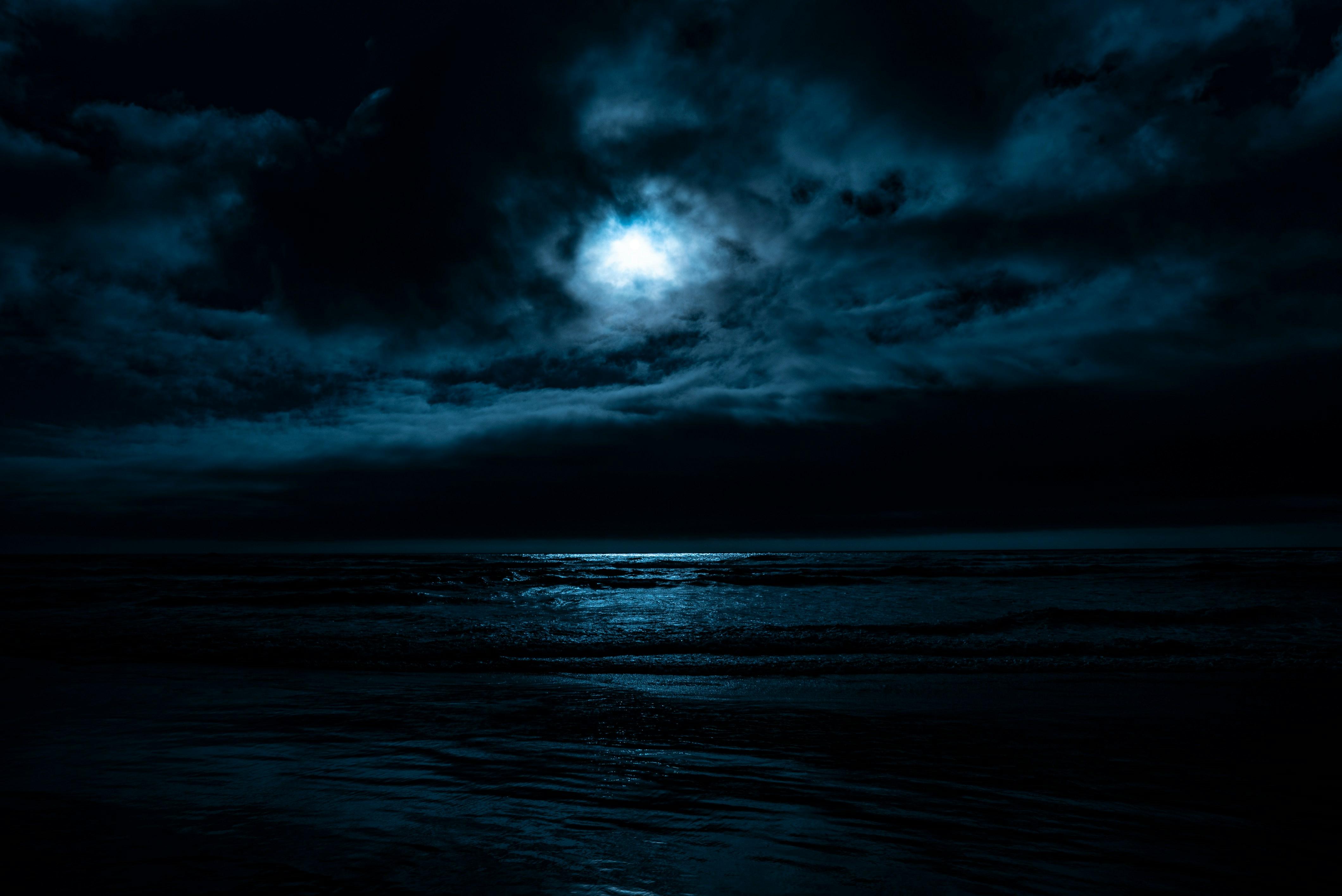 Ocean at night