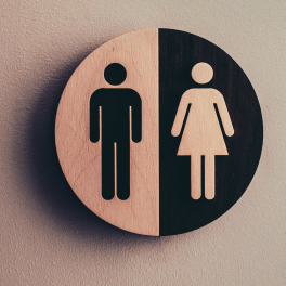 male and female sign