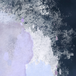 the words art and artist on a splattered paint background