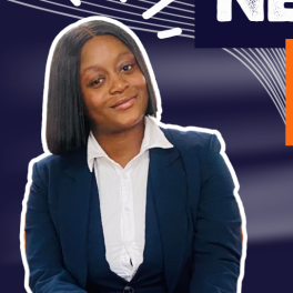 A cover image graphic that reads "NextGen Trailblazer with Charity Nyambe" on a navy background
