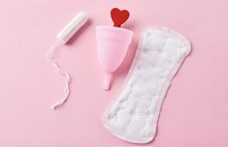 Pads,tampons and mensturation cups