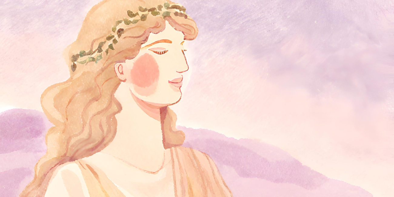 painting of aphrodite