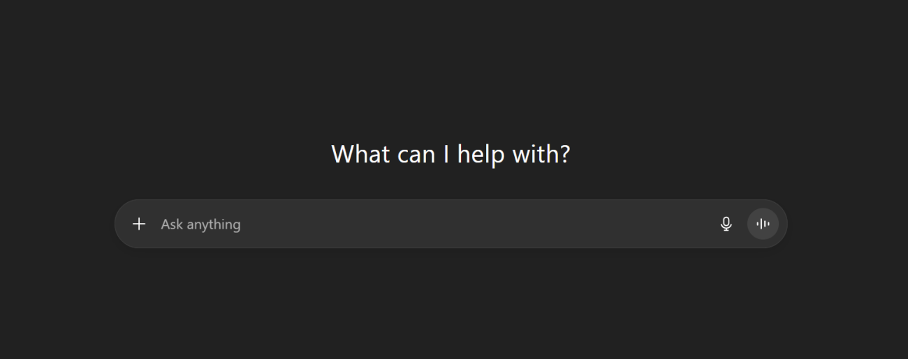screenshot of chatgpt opening prompt screen