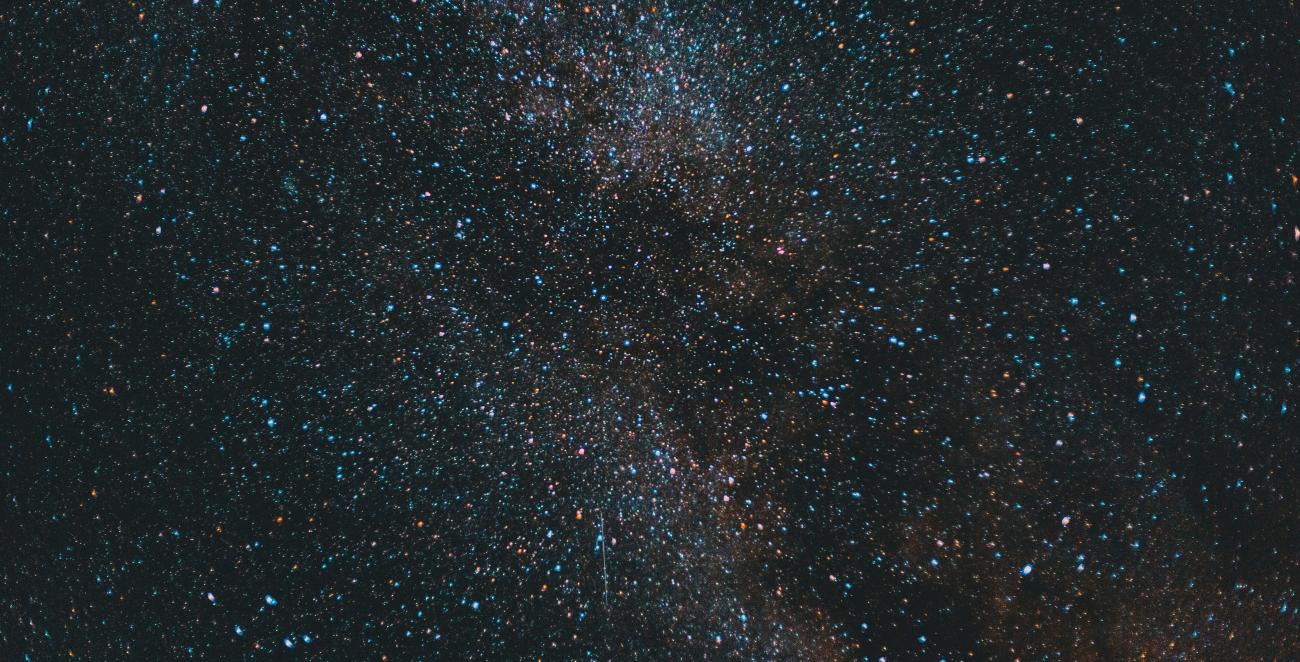 stars in the night sky